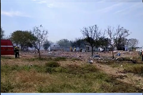 Virudhunagar firework unit blaze