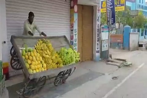 Tirupattur civic official apologises after video of him overturning pushcart goes viral
