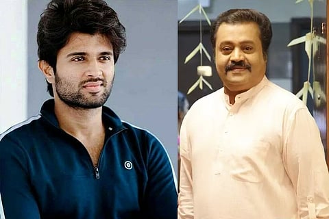 Vijay Deverakonda and Suresh Gopi