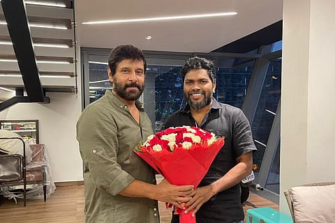 Actor Vikram and director Pa Ranjith