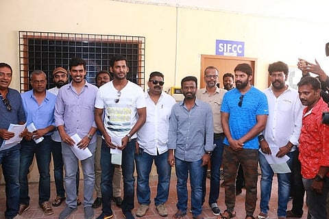 Why has Vishal decided to contest the Producers’ Council elections?
