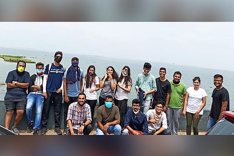 Hyderabad youth clean up drive at Kondapochamma Sagar Reservoir