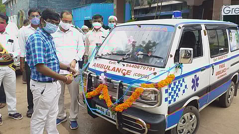 Ambulance inaguration