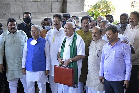CM Yediyurappa and his cabinet