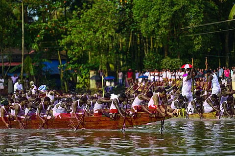 Nehru trophy boat race in Alleppey