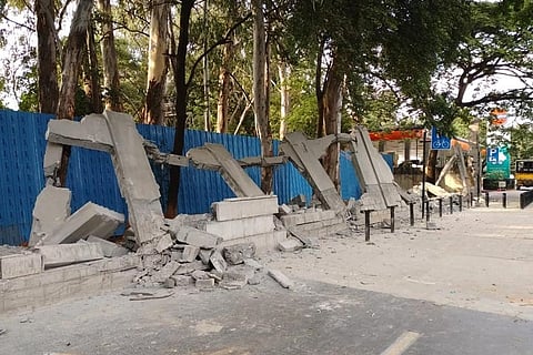 Bengaluru’s Bowring Institute cries foul as BBMP demolishes compound wall 