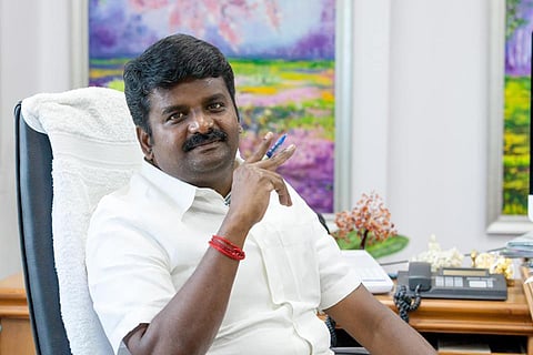 Former AIADMK minister Vijayabaskar 