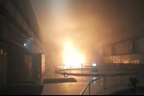 Srisailam power plant fire accident