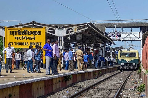 Chennai suburban train