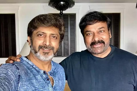 Chiranjeevi and Mohan Raja