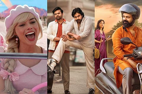 Stills from Barbie, Bro, and Padmini