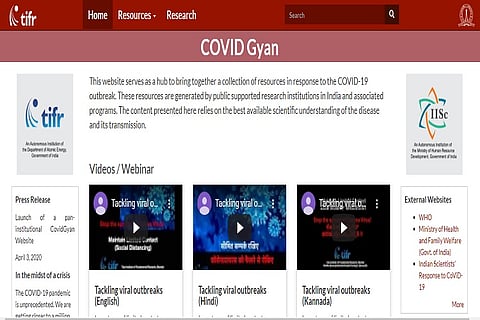 COVID-Gyan website launched by science community for credible info on disease
