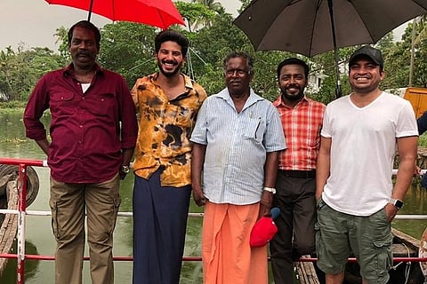 Dulquer Salmaan back on the sets of ‘Oru Yamandan Premakadha’