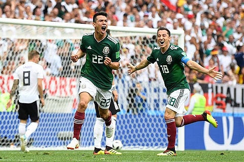 Mexico shock World Cup holders Germany