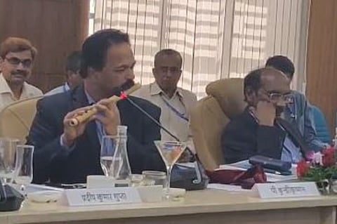 ISRO scientist plays flute at Parliamentary panel meet in Bengaluru, video goes viral