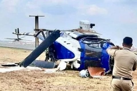 Helicopter crash