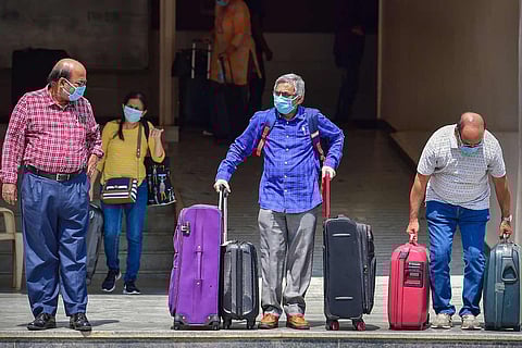 Representative image of travellers