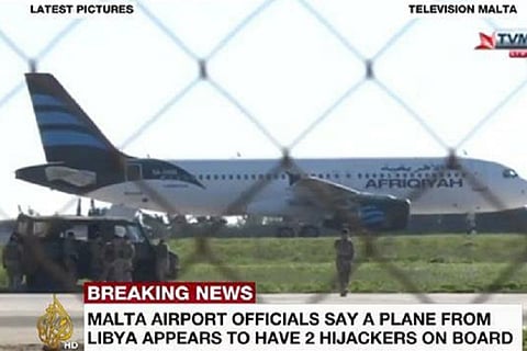 Libyan aircraft hijacked? Lands in Malta with 118 passengers