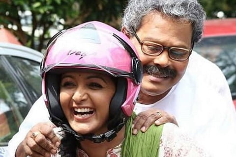 Manju Warrier and Innocent