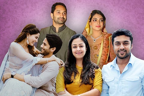 Partners and colleagues: 11 married couples from the southern film industries