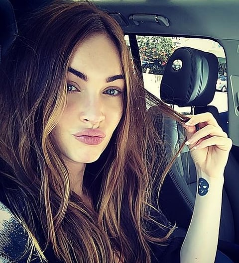 Megan Fox on Instagram, posts makeup-free selfie