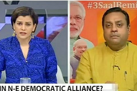 Go to glorified versions of DD: NDTV's Nidhi Razdan tells BJP's Sambit Patra 