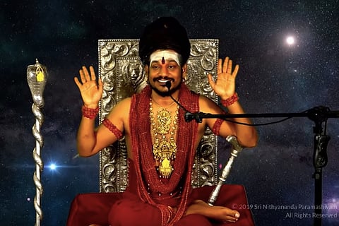 Police attempt to track down Nithyananda, but he makes regular appearances on YouTube