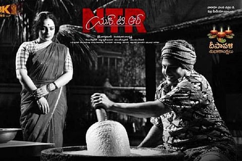 Nithya Menen's look as Savitri in NTR biopic revealed
