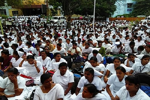 'Go back to work,' orders Madras HC, forcing 3,000 Chennai nurses to call off strike