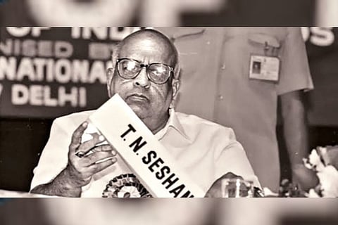India’s most impactful Election Commissioner, TN Seshan passes away