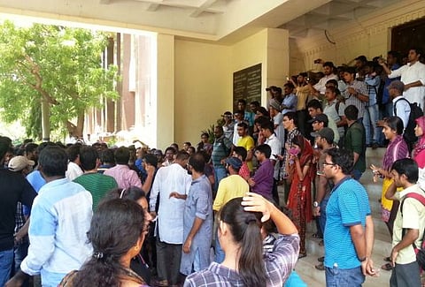 After almost a year of protests, Pondicherry University VC finally quits