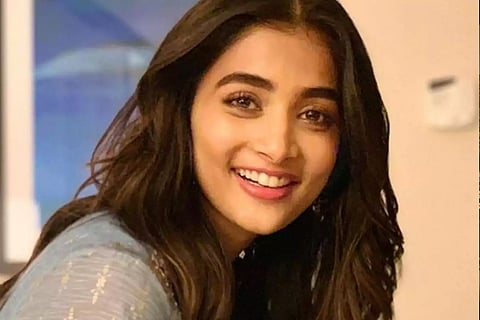 Actor Pooja Hegde smiling