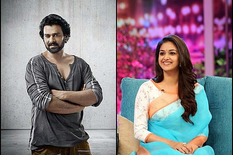 Prabhas and Keerthy Suresh