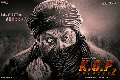 Sanjay Dutt as Adheera in KGF: Chapter 2 