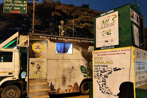 Bengaluru's first smog tower installed at Hudson Circle