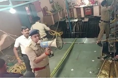 35 lives lost in step well collapse