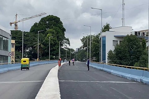 Bengaluru Shivanand Circle steel flyover a very bumpy ride