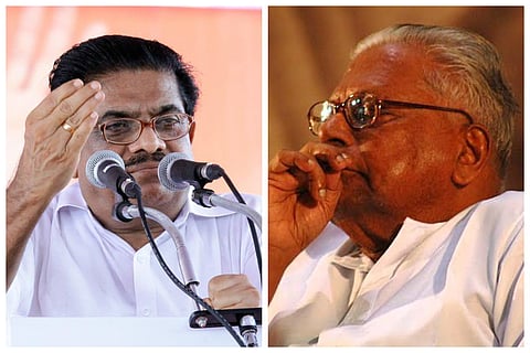 KPCC chief Sudheeran mocks Achuthananadan for contesting polls, war of words ensues
