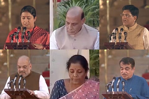 Amit Shah, Rajnath, Nirmala take oath: Full list of Modi's cabinet