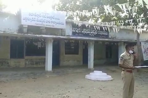 Tahsildar office where Telangana Revenue employee was found murdered 