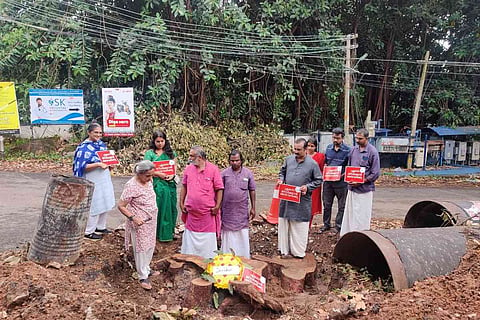 Tree Walk members in PTP Nagar