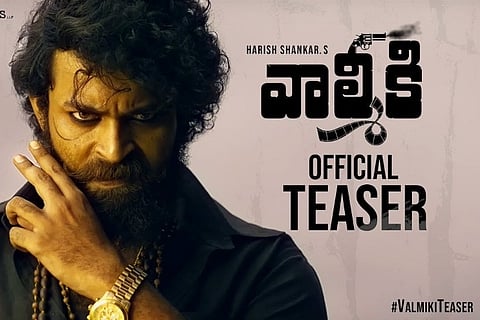 Teaser of Varun Tej's 'Valmiki' is out