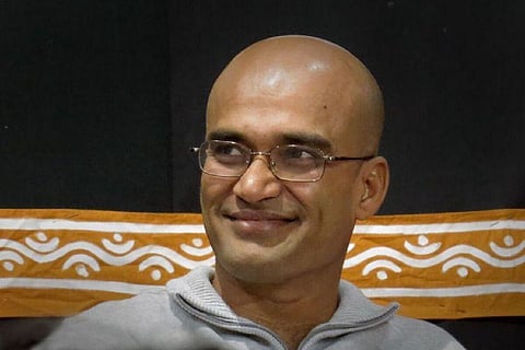 A picture of Kannada writer Vasudhendra