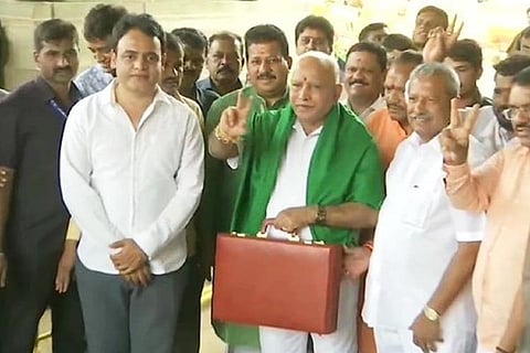 BS Yediyurappa presenting budget in 2020