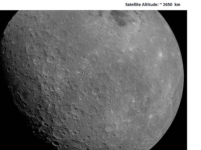Chandrayaan-2 sends back first photo of the moon