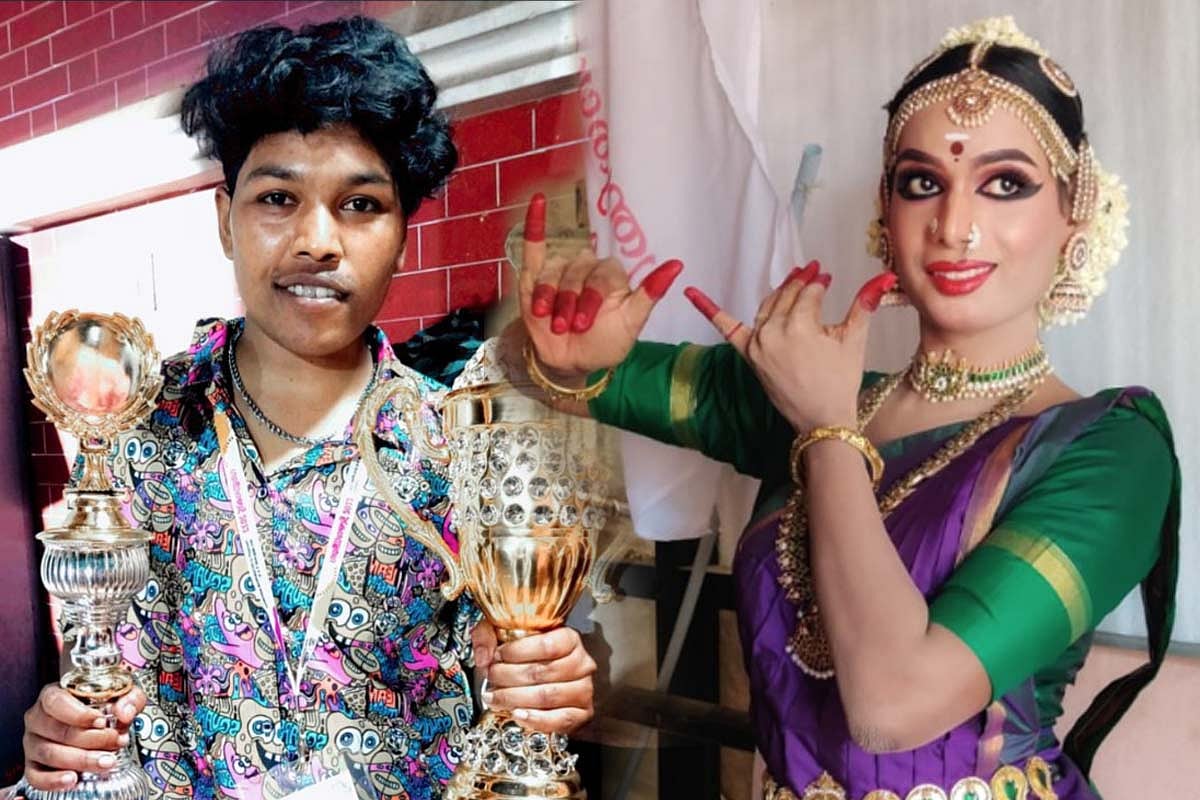 Thanvi, Dhruv emerge winners at the Transgender Kalolsavam in Kerala