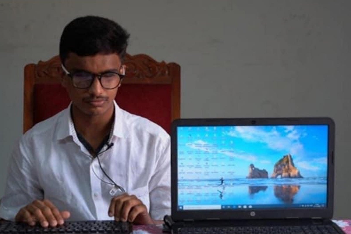 First to write SSLC exams using computers in Kerala, Haroon Kareem ...