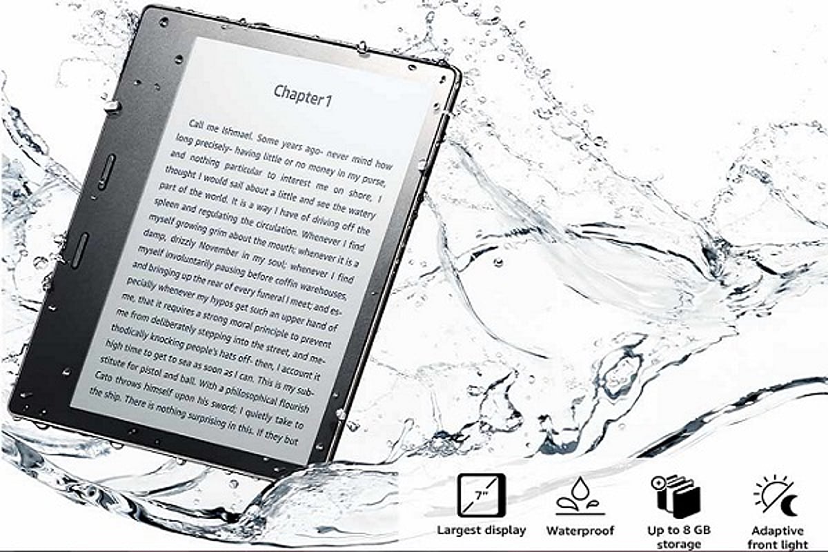 Amazon launches waterproof 'Kindle Oasis' with highest-resolution ...
