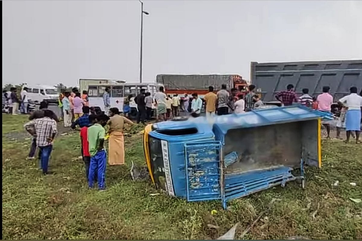 Three women killed as driver rams lorry into their vehicle near Chennai