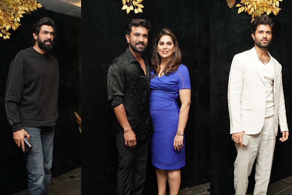 In pics: Rana, Vijay Deverakonda, Kajal and others attend Ram Charan’s ...